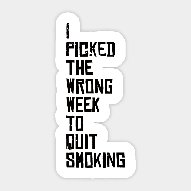 Quit Smoking Sticker by PsychicCat